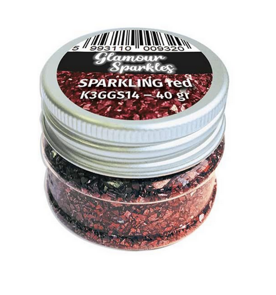 Stamperia - Sparkles 40gr - Sparkling Red (K3GGS14)