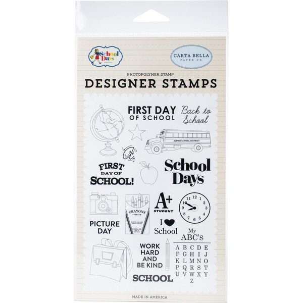 Carta Bella - School Days - Stamps - (DS118043)