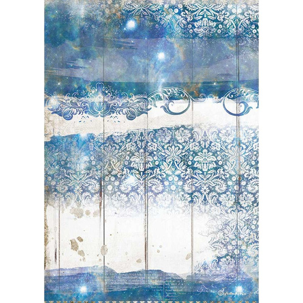 Stamperia - Decoupage Rice Paper A4 8.26x11.69 - Romantic Sea Dreams - Texture (DFSA4563)