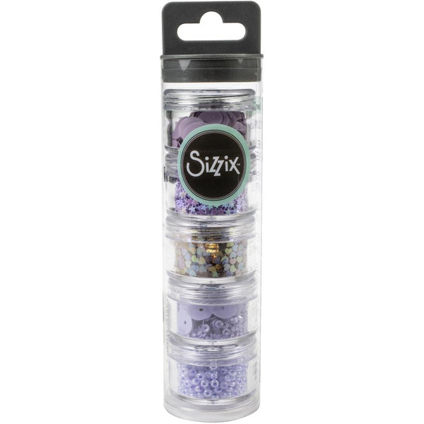Sizzix - Essential Sequins & Beads 5/Pkg - Bluebell (SIZZ6 - 64606)