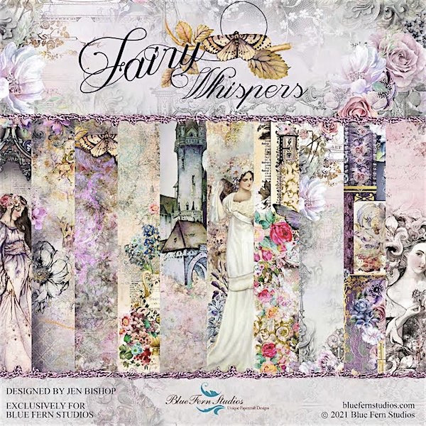 Blue Fern Studios - Double-Sided Collection Pack 12x12 20/Pkg- Fairy Whispers (BFS FW Col)