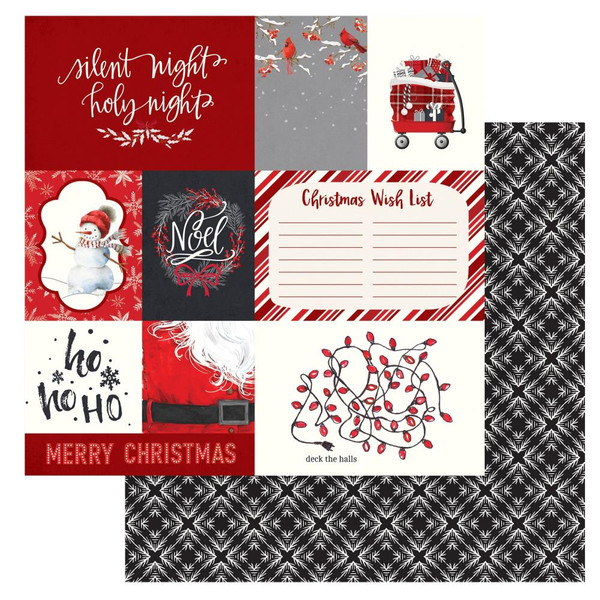 Photo Play - Double-Sided Cardstock 12"X12" - Christmas Cheer - Deck The Halls (PPCHR12 2306)