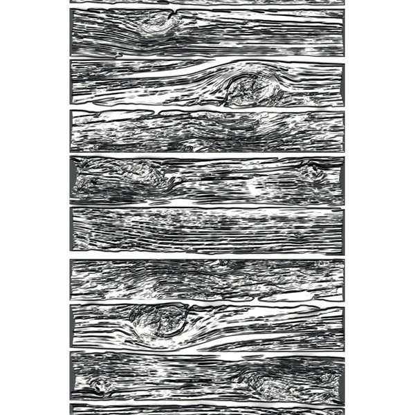 Sizzix - Tim Holtz - 3D Texture Fades Embossing Folder - Mini Lumber (665460)