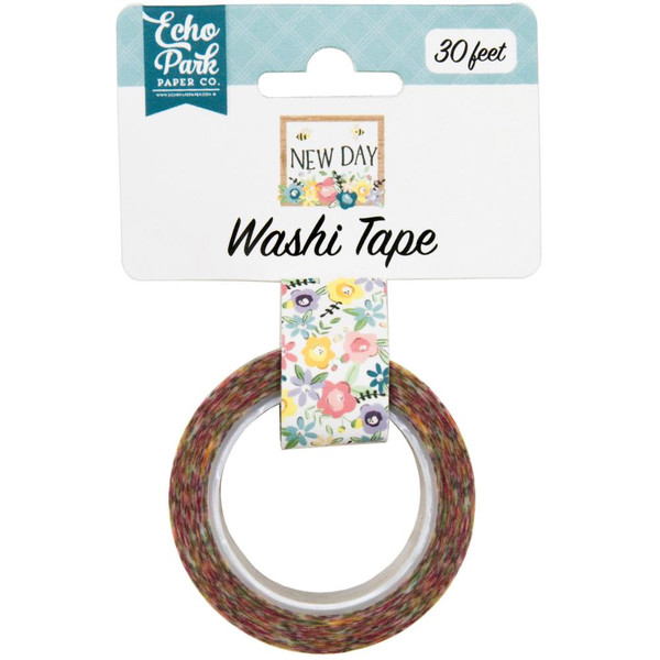 Echo Park - Washi Tape 30' - Fresh Flowers - New Day (ND267026)