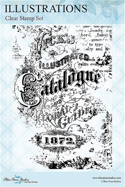 Blue Fern Studios - Clear Stamps 4x6 - Life's Vignettes - Illustrations (461941)