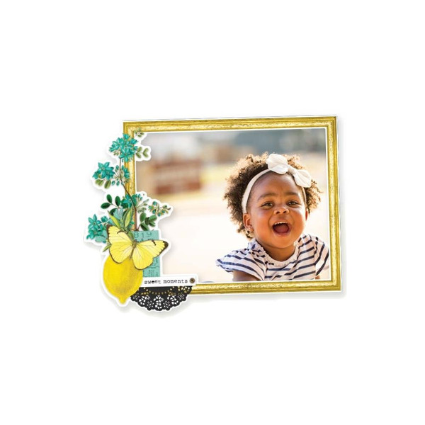 Simple Stories - Chipboard Frames - Simple Vintage Lemon Twist (LT15224)