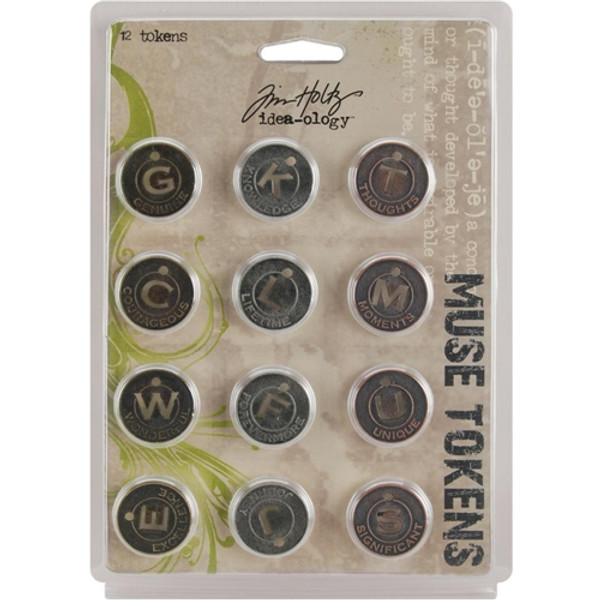 Tim Holtz - Idea-Ology - Muse Tokens (TH92676)