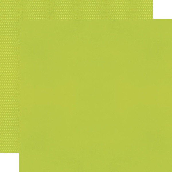 Simple Stories Color Vibe Double-Sided Cardstock 12"X12" Lime (SSCV12 15811)