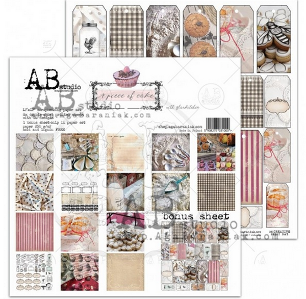 AB Studios - Collection Kit 12x12 - A Piece Of Cake (APOC-COL)