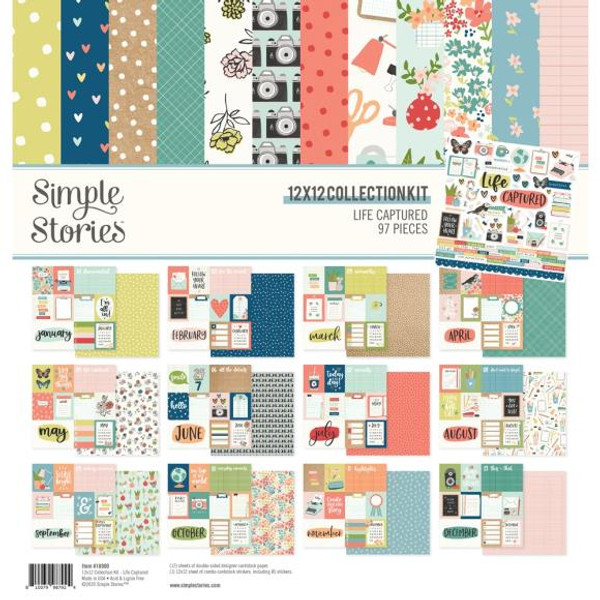 Simple Stories Collection Kit 12"X12" - Life Captured (IFE18900)