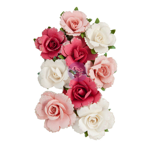 Prima Marketing - Mulberry Paper Flowers - Love Notes - Madly In Love (FG663193)