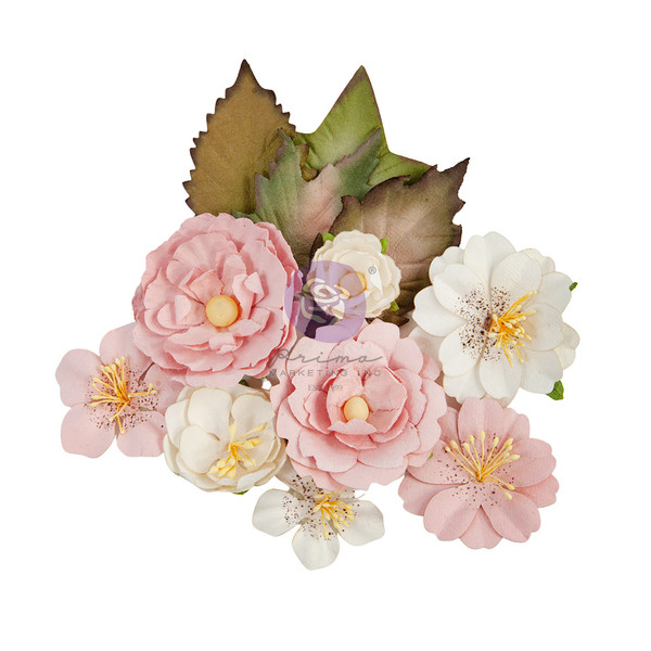 Prima Marketing - Mulberry Paper Flowers - Love Notes - Silly Love Notes (FG663179)