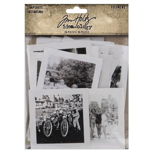 Tim Holtz Idea-Ology Snapshots 36/Pkg - Volume #2 (TH94322)