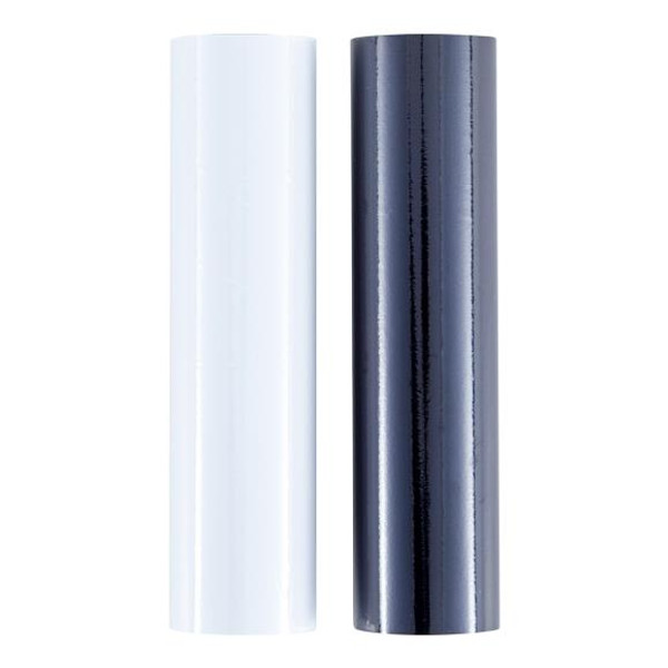 Spellbinders Glimmer Foil 2/Pkg - Opaque Black & White (GLF049)