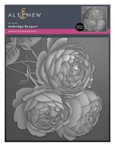 Altenew - 3D Embossing Folder & Stencil - Ambridge (ALT7309)

