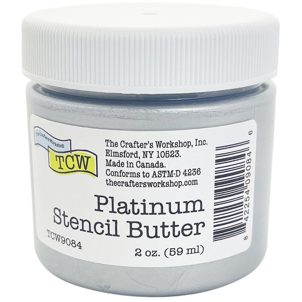 TCW Stencil Butter - Platinum (TCWSB2OZ 9084)