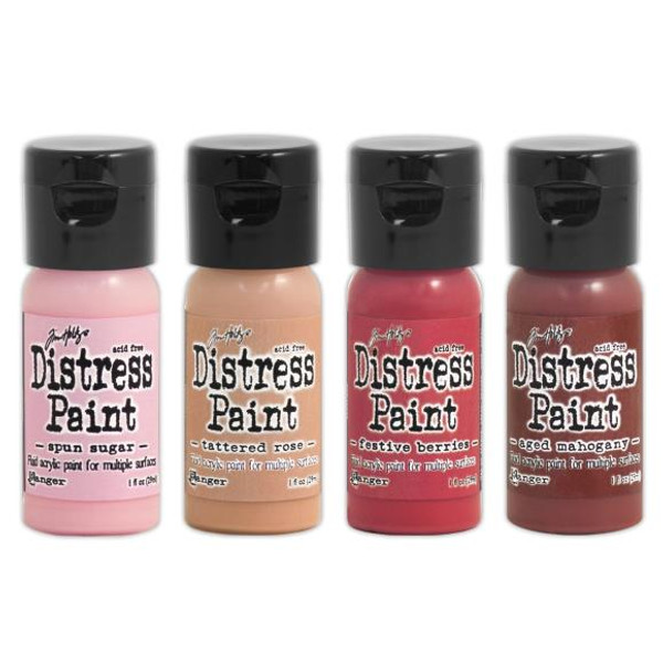 Tim Holtz / Ranger - Distress Paint W/Flip Top - Paint Kit #1 (DFK84273)