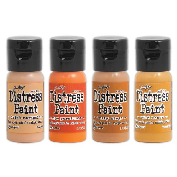 Tim Holtz / Ranger - Distress Paint W/Flip Top - Paint Kit #2 (DFK84280)