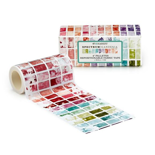 49 And Market Spectrum Gardenia 4" Fabric Tape Roll - Palletes (SG39982)