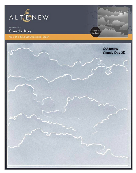 Altenew - 3D Embossing Folder - Cloudy Day (ALT6207)