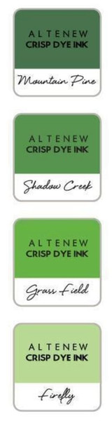 Altenew - Crisp Dye Ink Mini Cube Set - Green Valley (ALT2736)