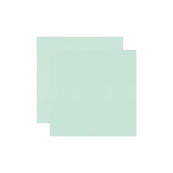 Simple Stories Color Vibe Double-Sided Cardstock 12"X12" - Mint Lights (SSCV12 13428)