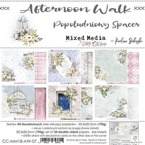 Craft O Clock - 8x8 Paper Pack - Afternoon Walk (CC-MM18-AW-07)