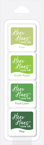 Hero Arts - Fresh Greens Core Ink Cubes (AF511)