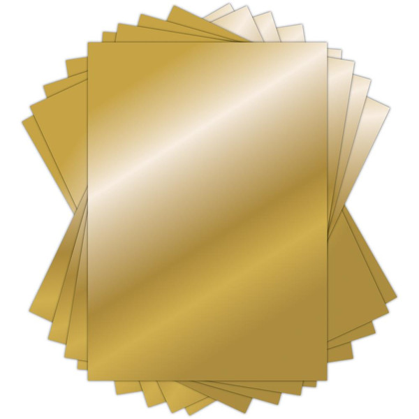 Craft Consortium - The Essential Mirror Card A4 - Gold (CCEMC 2)