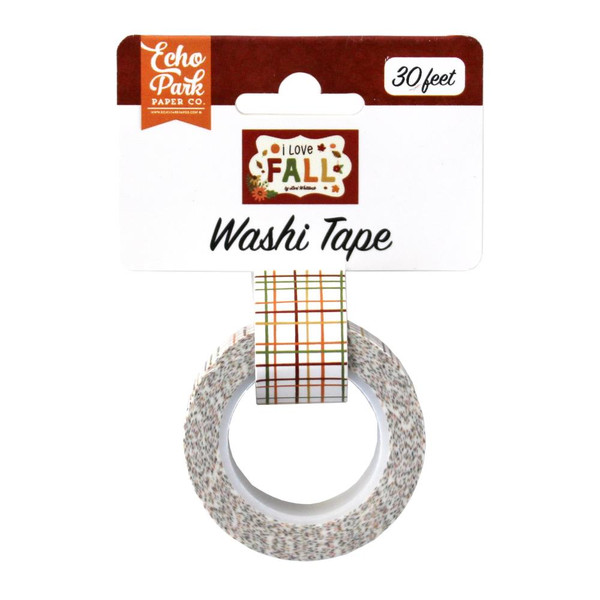 Echo Park - Washi Tape - I Love Fall - Plentiful Plaid (FA225027)