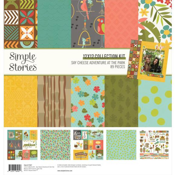 Simple Stories - Collection Kit 12"X12" - Say Cheese - Adventure At The Park (ADVE7947)