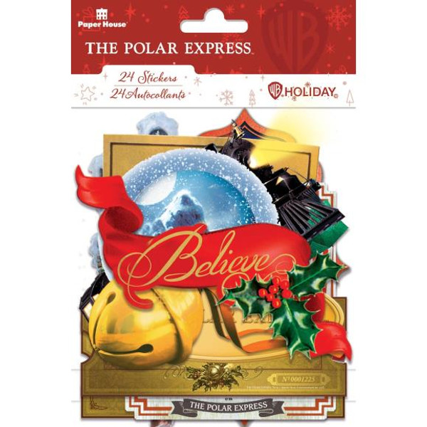 Paper House Self-Adhesive Die-Cuts 24/Pkg - The Polar Express (STDC0008)