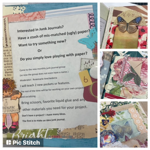 In Store Classes - 02/10 10:30 - Junk Journal Group - Free To Attend