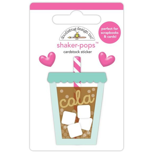 Doodlebug - Doodle-Pops 3D Stickers - Hello Again - Soda Sweet (DB8163)
