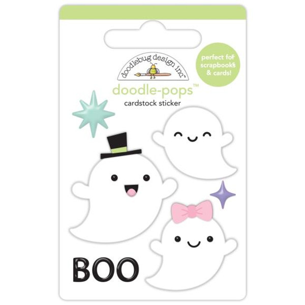 Doodlebug - Doodle-Pops 3D Stickers - Sweet & Spooky - Boo Crew (DB8240)