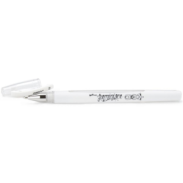 Marvy Uchida - Reminisce Gel Pen Open Stock - White (R920 30)
