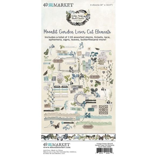 49 And Market - Laser Cut Outs - Moonlit Garden (VMG25699)