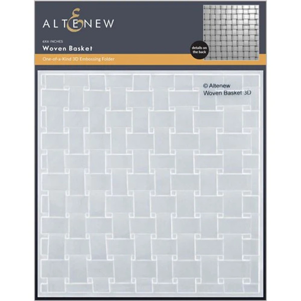 Altenew - 3D Embossing Folder - Woven Basket (ALT6786)