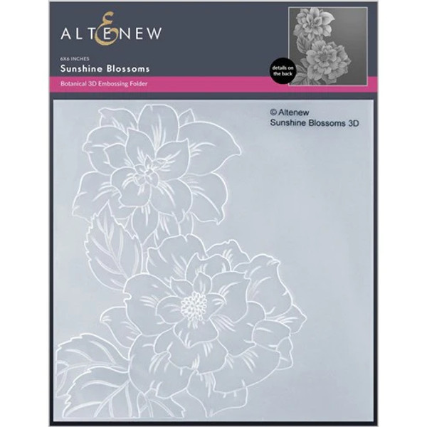 Altenew - 3D Embossing Folder - Sunshine Blossoms (ALT7199)