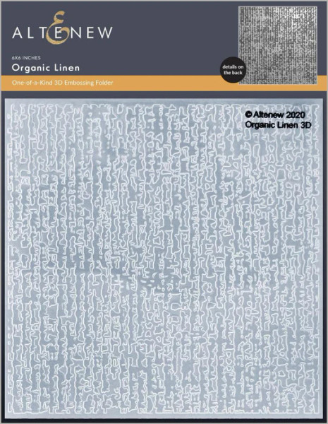 Altenew - 3D Embossing Folder - Organic Linen (ALT4856)