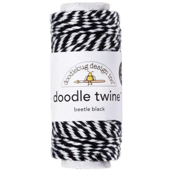 Doodlebug - Twine Singles 20yd - Beetle Black (DTW 2994)