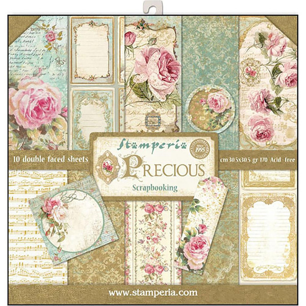 Stamperia - 8x8 Collection Pack - Precious (SBBS95)