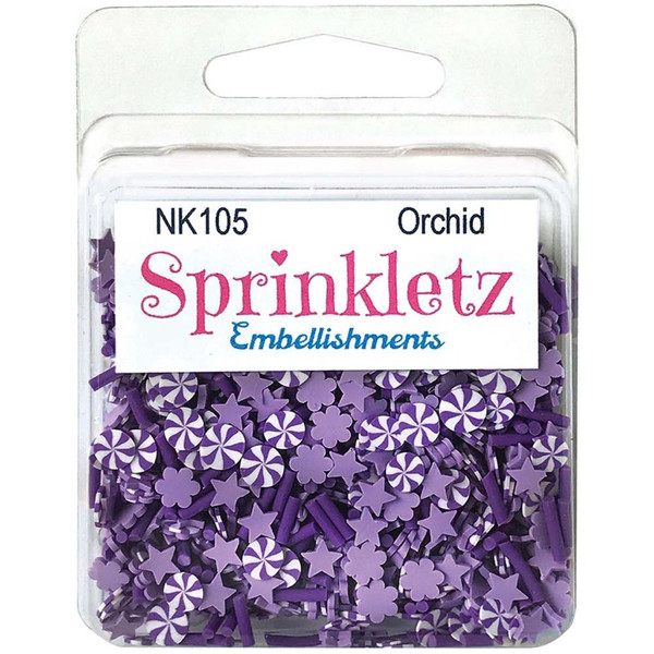 28 Lilac Lane / Buttons Galore : Sprinkletz Embellishments 12g - Orchid (BNK 105)