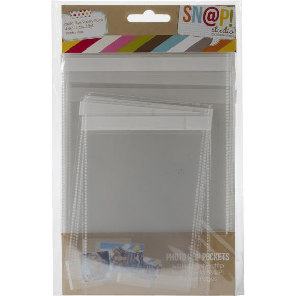 Simple Stories - Sn@p! Photo Flips For 6"X8" Binders 12/Pkg - Variety Pack SNAP4068 (817254018381)