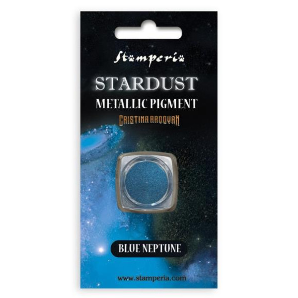 Stamperia Stardust Metallic Pigment 0.5gr Blue Neptune KAPRB 06