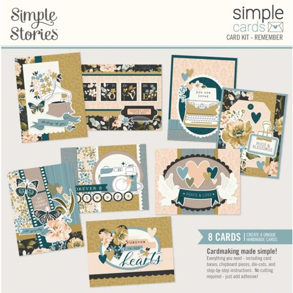Simple Stories - Simple Cards Card Kit - Remember - REM21532