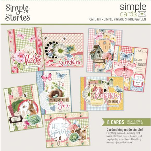 Simple Stories - Simple Cards Card Kit - Simple Vintage Spring Garden - SGD21739