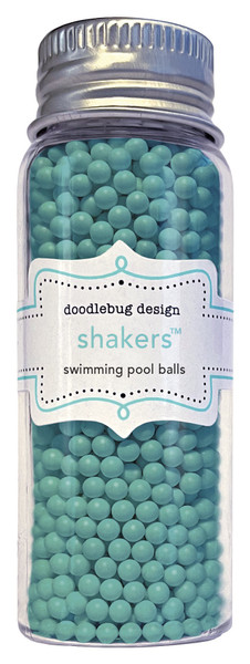 Doodlebug Shakers - Swimming Pool Balls - DBSHAKRS 8412
