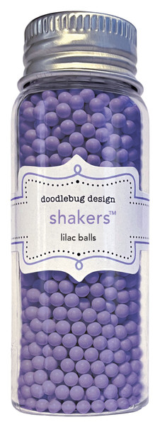 Doodlebug Shakers - Lilac Balls - DBSHAKRS 8414