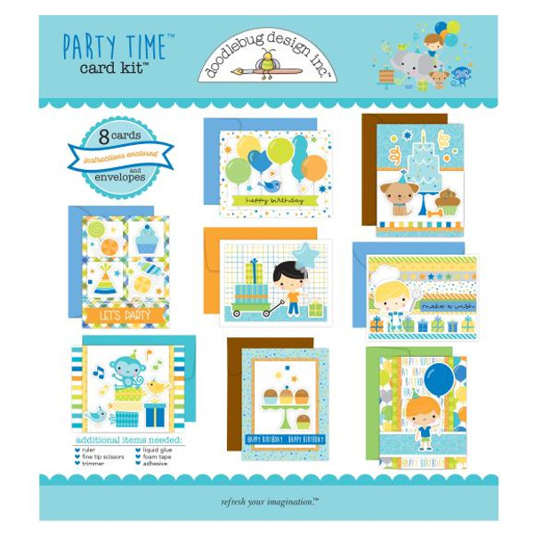 Doodlebug - Card Kit - Party Time - 5A0021TM 1G4RN